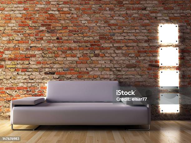 Modern Interior Stock Photo - Download Image Now - Comfortable, Cozy, Design