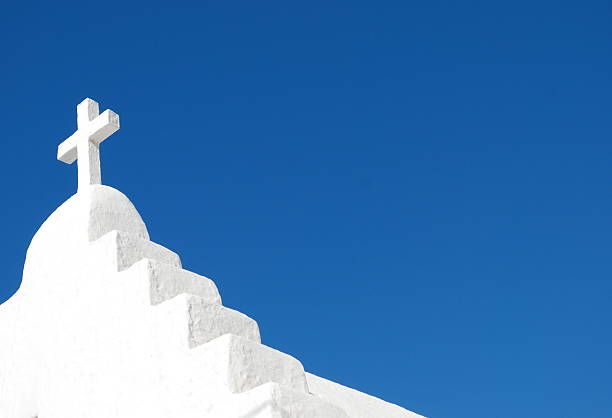 Greek Church stock photo