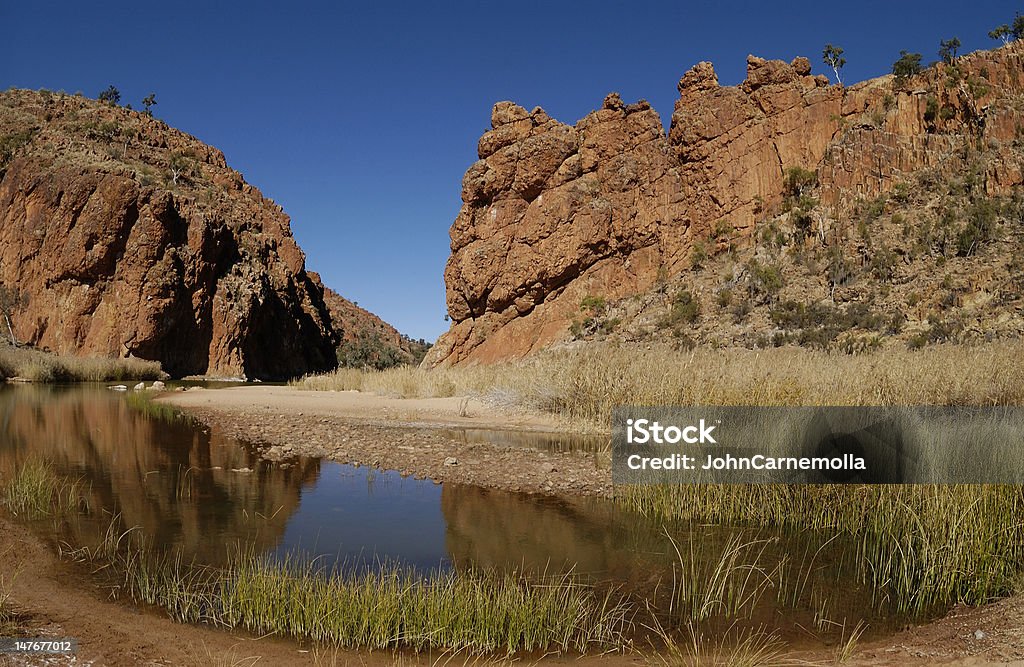 Gola di Glen Helen - Foto stock royalty-free di Ambientazione esterna