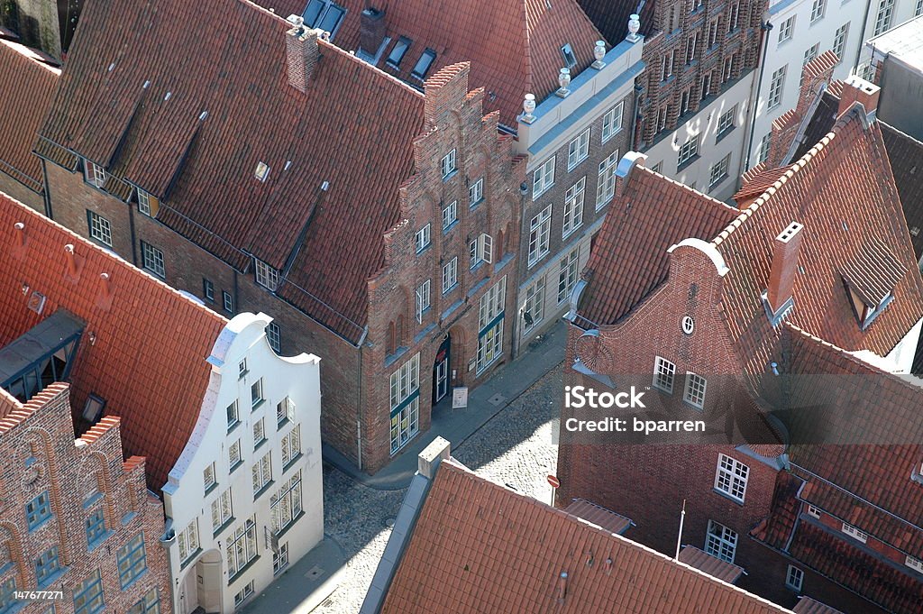 Ville médiévale - Photo de Brique libre de droits