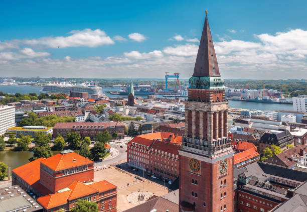 Cityscape of Kiel, Germany