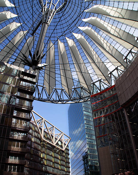 istock Modern Architecrure at Potsdammerplatz,Sony Centre Berlin 147677832