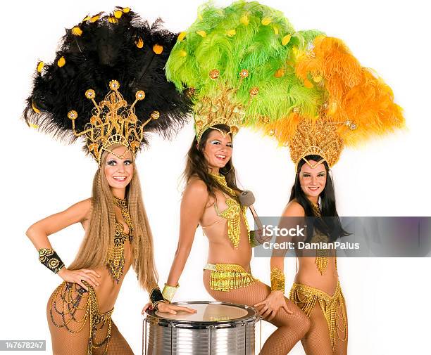 Carnival Bailarines De Foto de stock y más banco de imágenes de Adulto - Adulto, Adulto joven, Bailarina