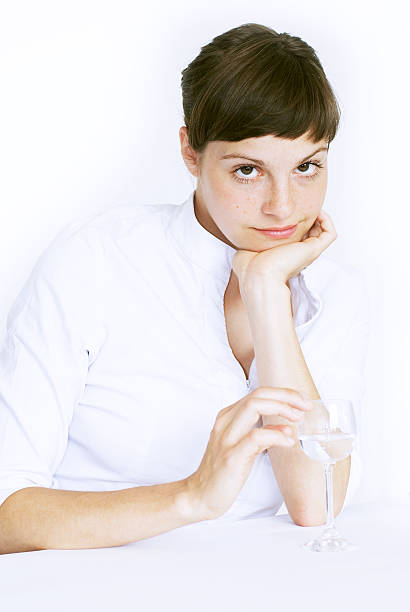 istock Women with a glass 147678820