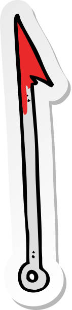 istock sticker of a cartoon harpoon 1476793922