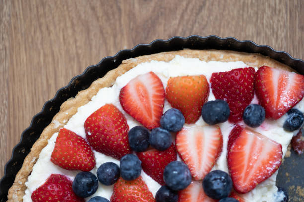 istock Strawberry Tart with Blueberries 1476803964