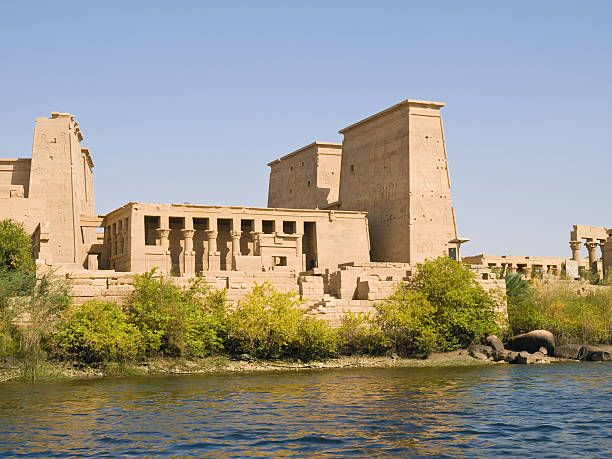 The Inner Sanctuary of Isis, the Temple of Isis, Philae, A…