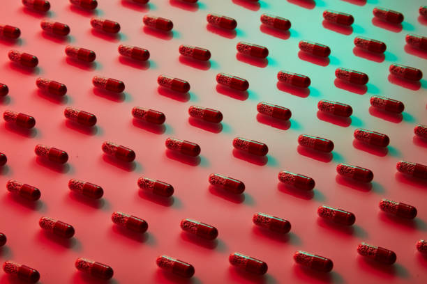 istock Seamless repetitive Capsule pills 1476822803
