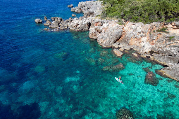 istock Paddle boarding in the Adriatic Sea 1476834565