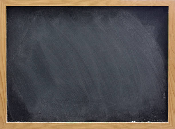 istock blank blackboard with white chalk dust and smudges 147683648