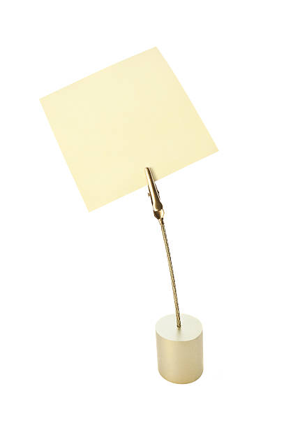 istock Skewed reminder with sticky card 147684193