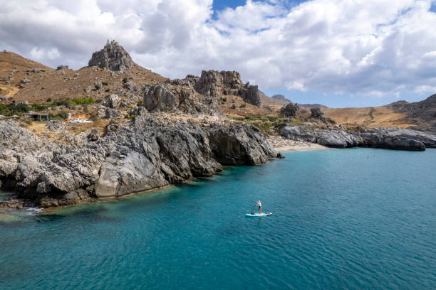 istock Paddleboarding in the Mediterranean Sea 1476842171