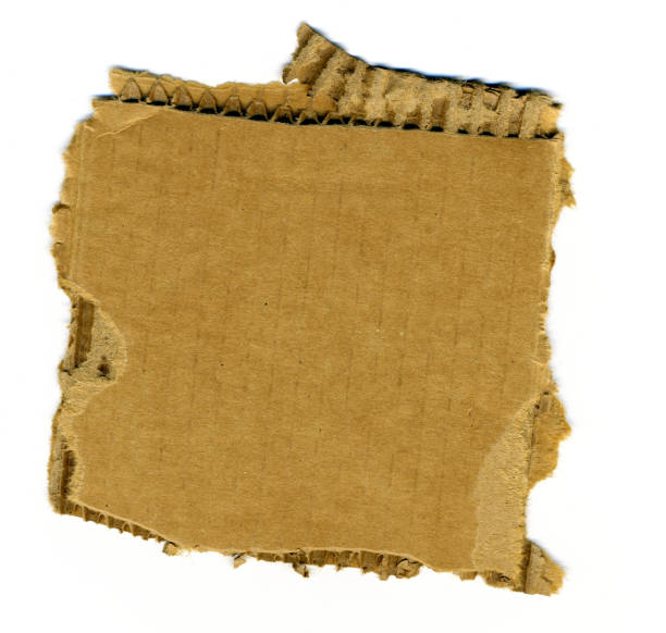 istock Grungy Cardboard tear-out square HIGH QUALITY SCAN 147684345
