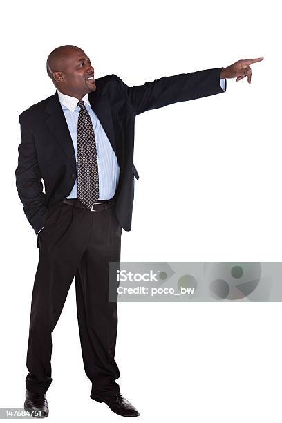 Foto de Empresário e mais fotos de stock de Afro-americano - Afro-americano, Apontar - Sinal Manual, Cor Preta