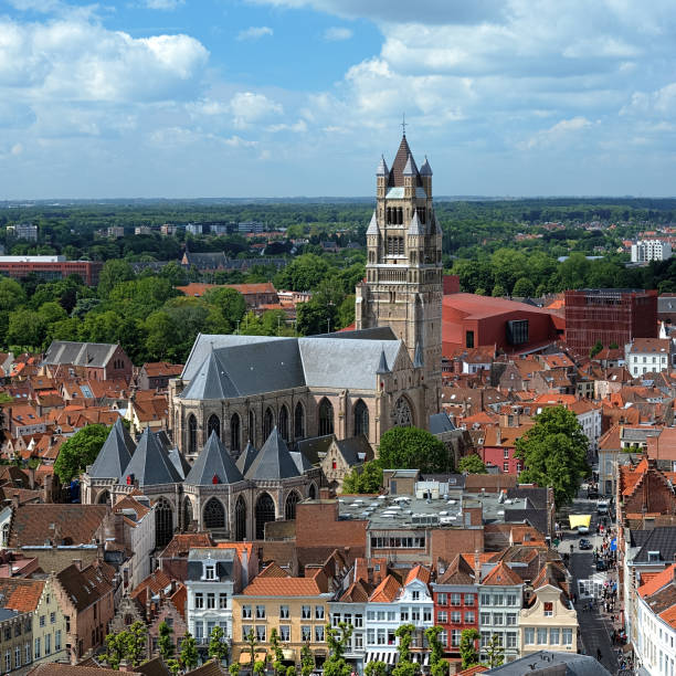 istock St. Salvator's Cathedral in Bruges, Belgium 147685628