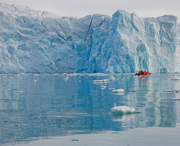 istock Boat Near Glacier 147686299