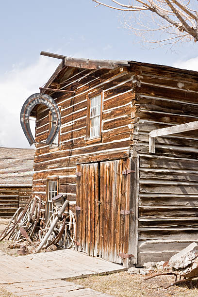 istock Blacksmith Shop in Nevada City, Montana 147686976