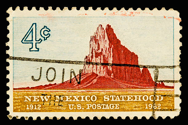 New Mexico 1962 stock photo