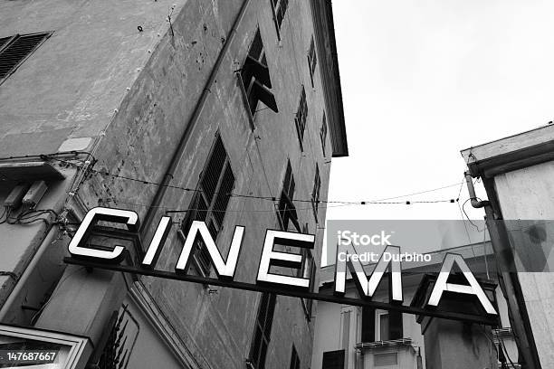 Cinema Stock Photo - Download Image Now - Movie Theater, Italy, Black And White