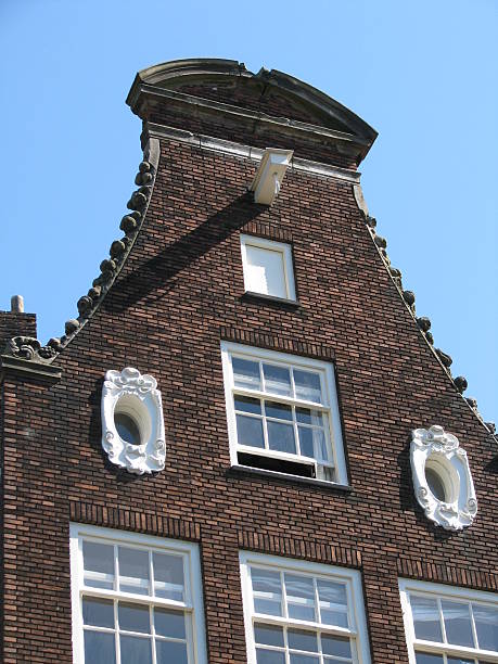 istock Amsterdam Canal House: Detail 147688093