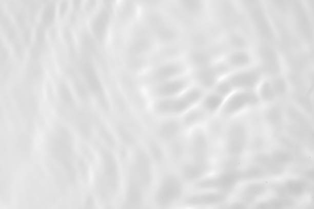 Abstract white transparent water shadow surface texture natural ripple background