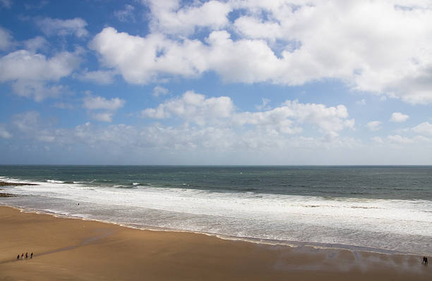 Beach landscape stock photo