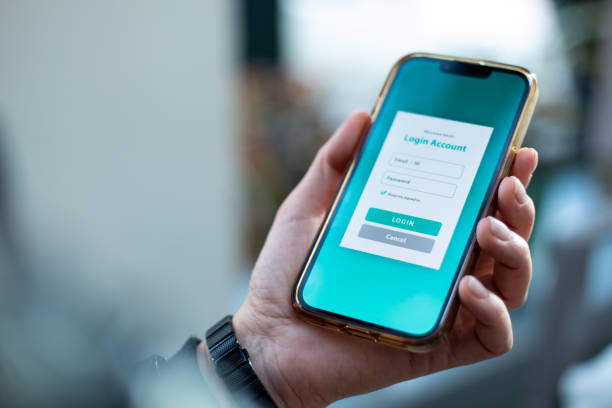 istock On-Line login account mobile app concept 1476894177