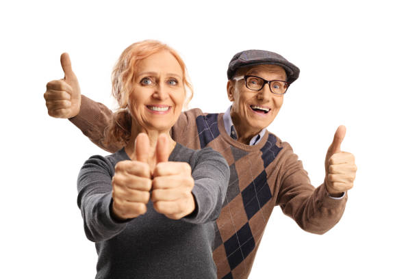 Group of senior adult