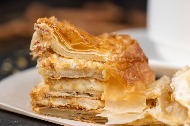 istock cake using sweet cream with lots of thin layers 1476901225