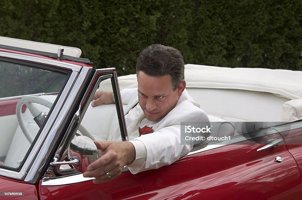 Homme dans la voiture - Photo de Adulte libre de droits