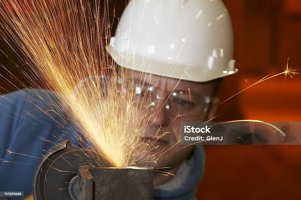 Fuoco di lavoro - Foto stock royalty-free di Composizione orizzontale