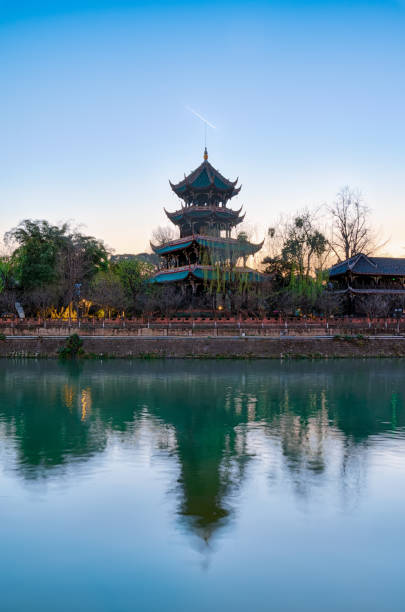 istock Wangjiang Tower in the evening in Chengdu, Sichuan 1476926476