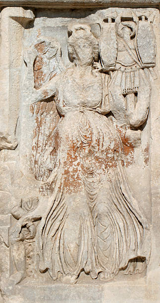 istock Rome - detail from Constanitne triumph arch 147693520