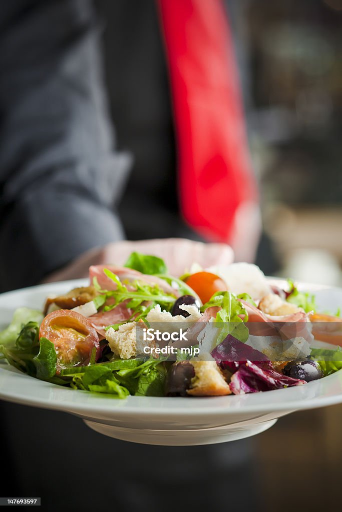 Insalata - Foto stock royalty-free di Adulto