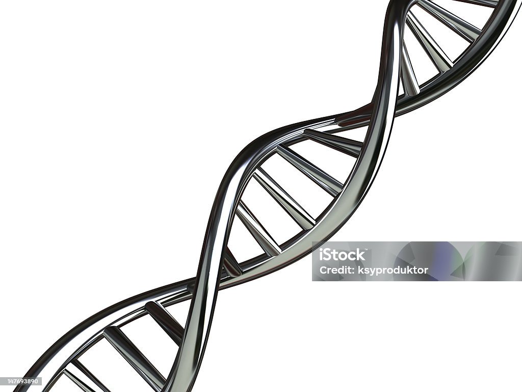 dna conceitual com Traçado de Recorte - Foto de stock de DNA royalty-free