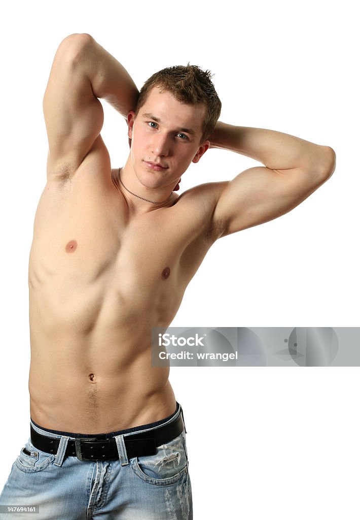 Homem Sexy Muscular - Royalty-free Adulto Foto de stock