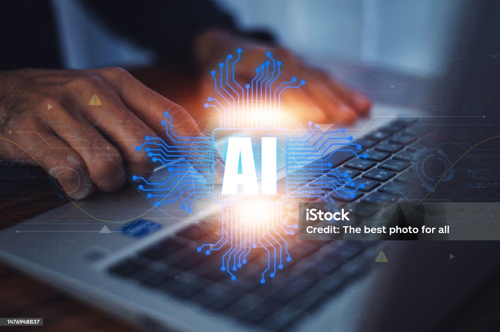 Computer Chet Businessman Using Computer Chat With Ai Artificial Intelligence Ai Chat ...