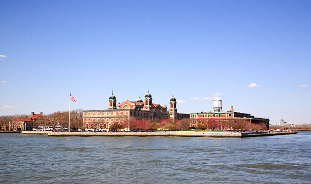 istock The main immigration building on Ellis Island 147695192