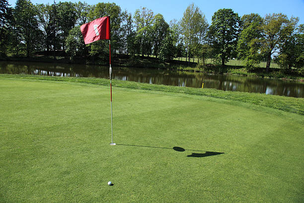 istock green of a beautiful golf course 147695981
