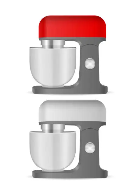 Vector illustration of Stand mixer