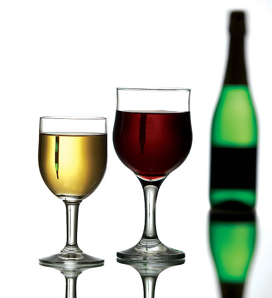 Glass of Wine stock photo