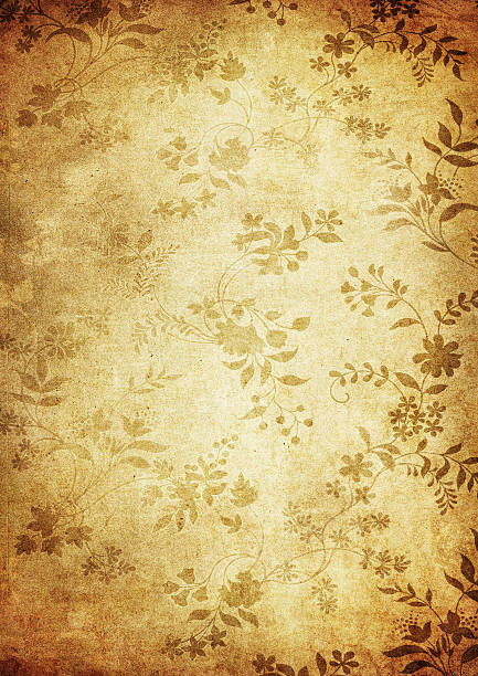 istock grunge floral background with space for text or image 147696975