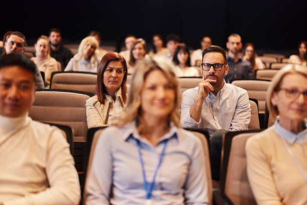 istock Professional seminar in convention center! 1476971016