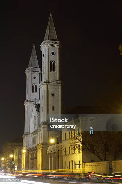 Ludwigskirche - Fotografie stock e altre immagini di Architettura - Architettura, Arte, Arti e mestieri