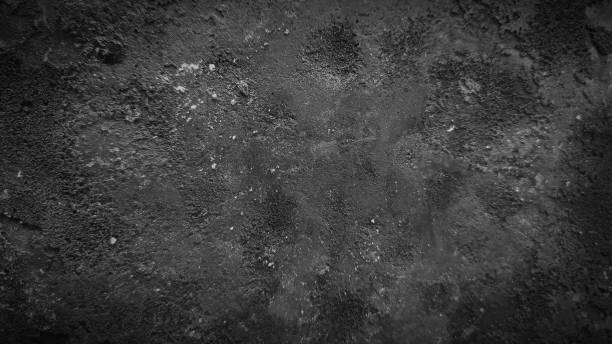 istock Black wall texture rough background dark concrete floor or old grunge background with black 1476982439