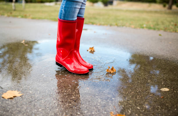 istock Woman in rain boots 1476983734