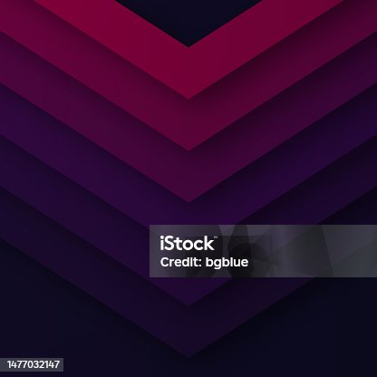 istock Abstract design with geometric shapes and Purple gradients - Trendy background 1477032147