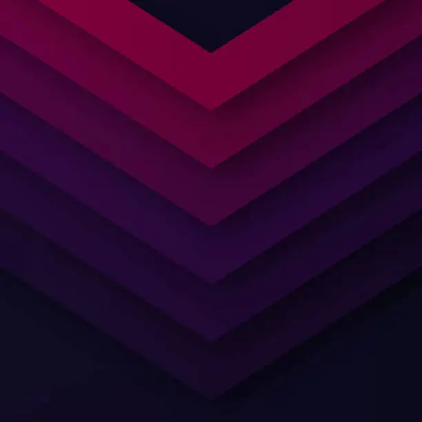 Vector illustration of Abstract design with geometric shapes and Purple gradients - Trendy background