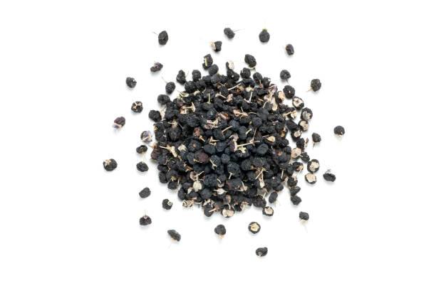 istock Heap of black Chinese wolfberry 1477040450