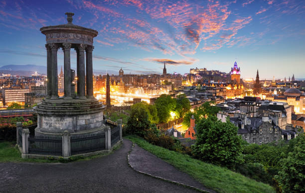 istock Scotland - Edinburgh panorama from Calton hill, UK 1477047603
